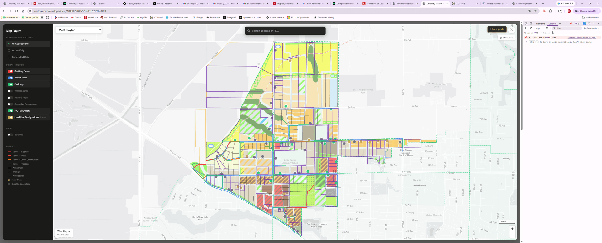 Developer NCP intelligence grid